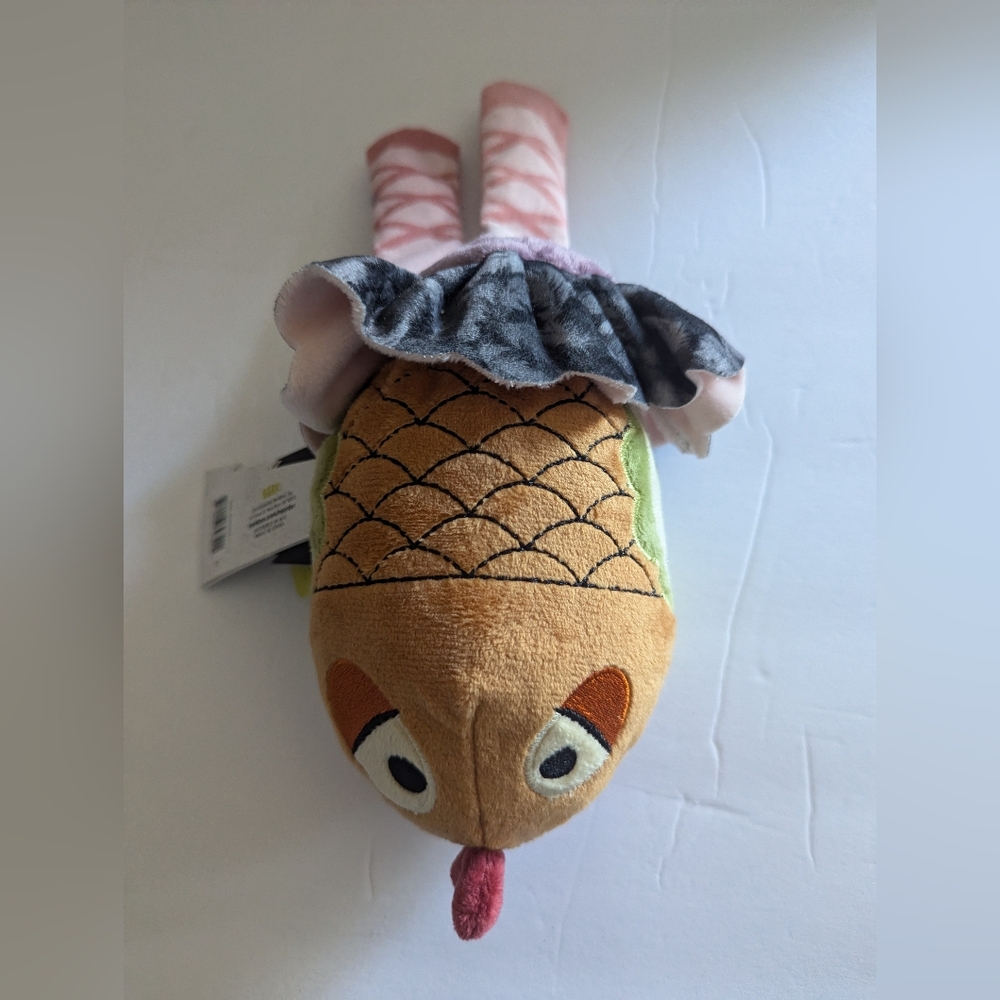 Barkbox Ernesto Ballerino Fish Squeaker Toy